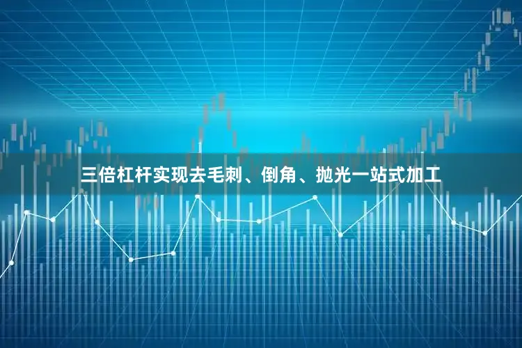 三倍杠杆实现去毛刺、倒角、抛光一站式加工